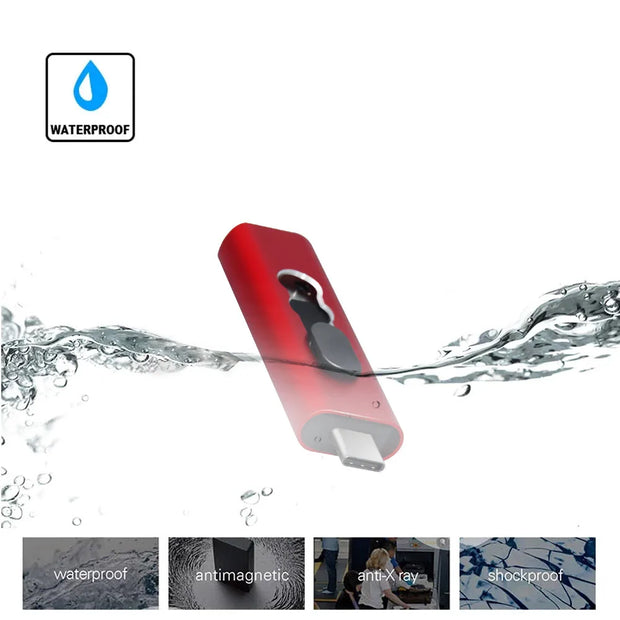 UBS 3.0 OTG USB Flash Drive 64GB Pen Drive 3 in 1 Type C & Micro USB Stick 3.0 Flash Drive 64GB 128GB Pendrive 256GB 32GB