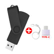 USB Flash Drive OTG Pen Drive 64 GB 32 GB 16 GB 8 GB 4GB External Storage Frosted Double Application Micro USB Stick Custom Logo