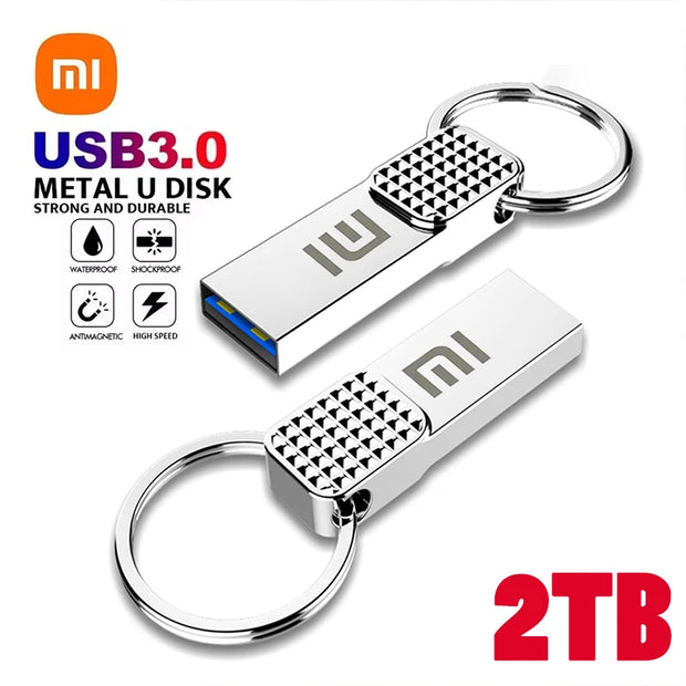 Xiaomi 2TB Original Flash Drive USB 3.0 High Speed Pen Drive 1TB Metal Waterproof Type C USB Memory for Computer Storage Devices