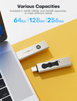 HP Original USB3.2 Type C Two in One Flash Drive 64GB 128GB 256GB for Computer Mobile Phone Dual Use USB Flash Drive