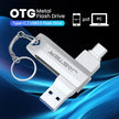 USB-C Flash Pen Drive 256GB TYPE-C USB 3.0 Flash Drive 128GB OTG Metal Memory Stick 64GB USB3.0 Creative Gift Pendrive 32GB 16GB