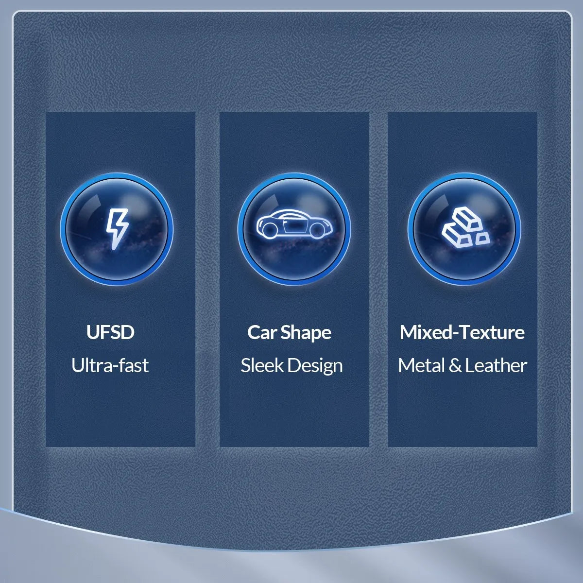 ORICO UFSD 411MB/S Pen Drive Metal Leather USB Flash Drive 512GB 256GB 128GB 64GB USB Stick Pendrives Car Shape Design
