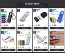 USB 3.0 128GB Original Mini Pen Drives 64GB 32GB 16GB Flash Drive Stick U Disk Key Storage Flash Flash for Computer