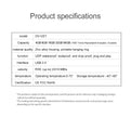 OV Original Portable Metal USB2.0 Flash Memory Drive 8GB 16GB 32GB 64GB Pendrive USB Stick Mini U Disk On Keys Ring UDP Package