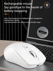 Xiaomi Intelligent Mouse Wireless Bluetooth Dual Mode Mute Rechargeable Mouse Voice Typing Translation Writing Office Universal
