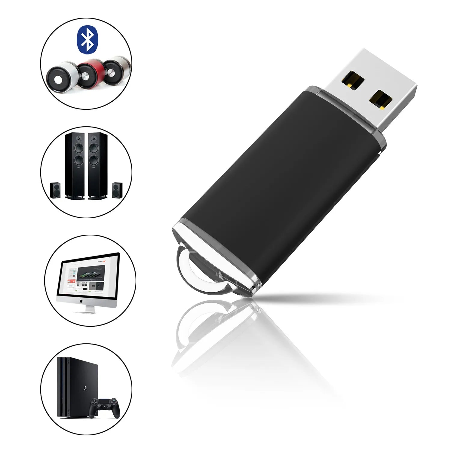 USB 2.0 Flash Drive 16G 32G 64G Pen Drive Pendrive High Speed Flash Disk Memory Stick Drives with LED Indicator