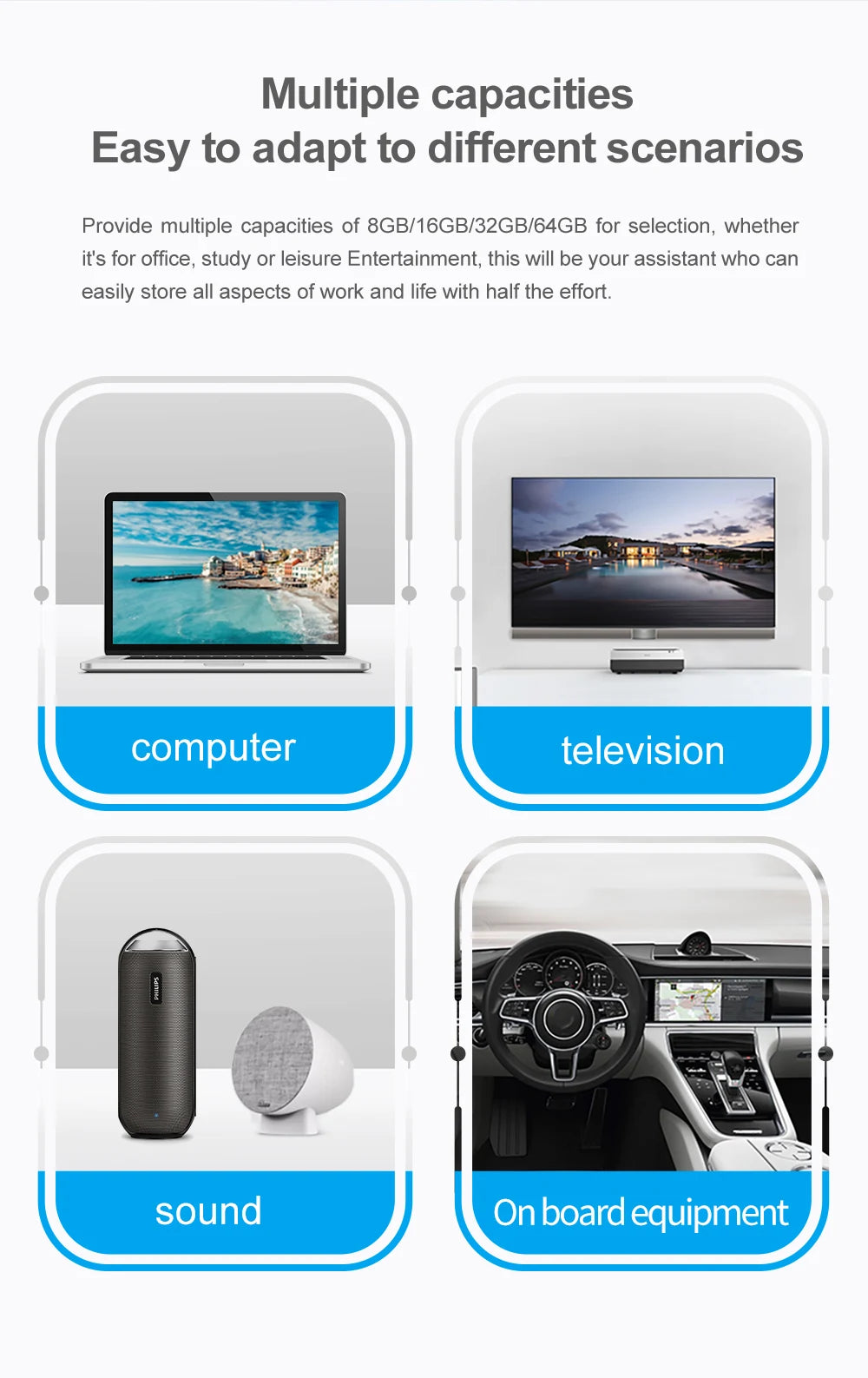 OV Original Portable Metal USB2.0 Flash Memory Drive 8GB 16GB 32GB 64GB Pendrive USB Stick Mini U Disk On Keys Ring UDP Package