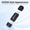 Kodak 2 IN 1 Type C USB Flash Drive OTG  USB 3.2 Pen Drive 128GB 64GB 32GB Pendrive Flash Drive
