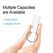 OV Original Portable Metal USB2.0 Flash Memory Drive 8GB 16GB 32GB 64GB Pendrive USB Stick Mini U Disk On Keys Ring UDP Package