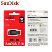 100% Original SanDisk CZ50 USB Flash Drive 16GB 32GB 64GB USB 2.0 Pendrive Memory Stick Mini U Disk Pen Drive for Desktop Laptop