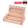 TYPE-C 2 in 1 Wooden USB Flash Drive 128GB Free Custom Logo Memory Stick 64GB 100% Real Capacity Pen Drive 32GB Wedding Gift