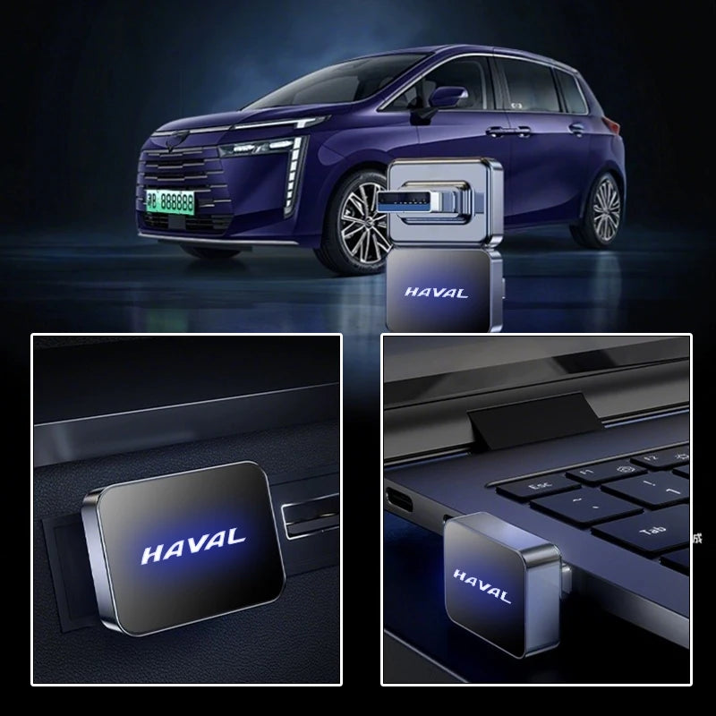 Car USB Flash Drive Portable Mini Short U Disk Pendrive Stable Fast For Great Wall Haval F7 H6 H2 H3 H5 H7 H8 H9 M4 F7X F7H H2S