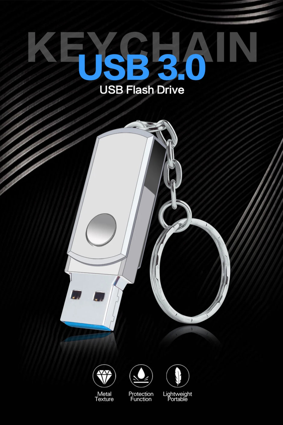 New Portable USB 3.0 Pendrive 2TB High Speed Pen Drive 16TB Metal Usb Flash Drive 4TB 8TB SSD Memoria USB Original Flash Stick