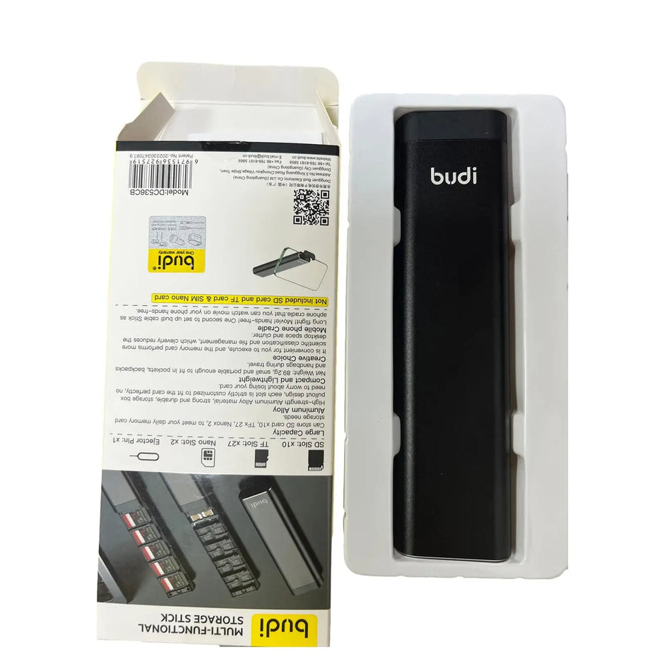 BoxBUDI up Design 30slot Large-capacity Memory Card Box Anti-pressure And Shock-proof Card Storage Wallet Portable Anti-loss