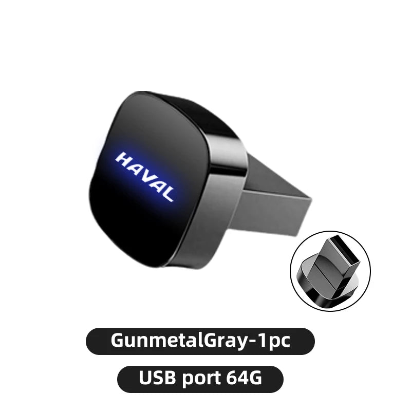 Car USB Flash Drive Portable Mini Short U Disk Pendrive Stable Fast For Great Wall Haval F7 H6 H2 H3 H5 H7 H8 H9 M4 F7X F7H H2S
