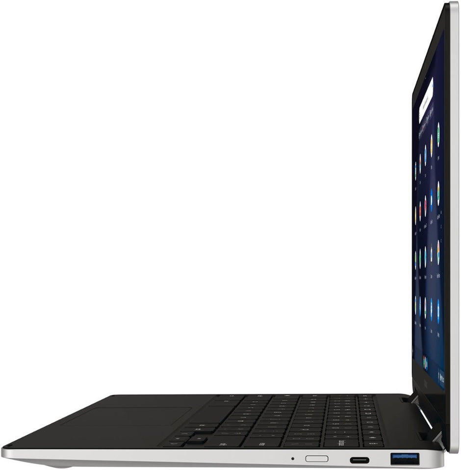 Samsung Galaxy XE520QEA Chromebook 2 360 12.4" LED 2-in-1 Touch Screen Laptop Celeron 4GB Memory 64GB EMMC Intel UHD Graphics Silver