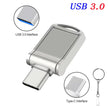 Original High Speed Type C USB Flash Drive 128GB Pendrive 64GB Mini U Disk Metal Memory Stick USB 3.0 Pen Drive