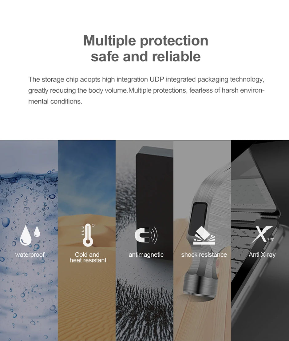 OV Original Portable Metal USB2.0 Flash Memory Drive 8GB 16GB 32GB 64GB Pendrive USB Stick Mini U Disk On Keys Ring UDP Package