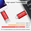 USB C Flash Drive  128GB 2-in-1 OTG USB 3.0 Thumb Drive Type-C 128GB Memory Stick - High-Speed Jump Drive Photo Stick
