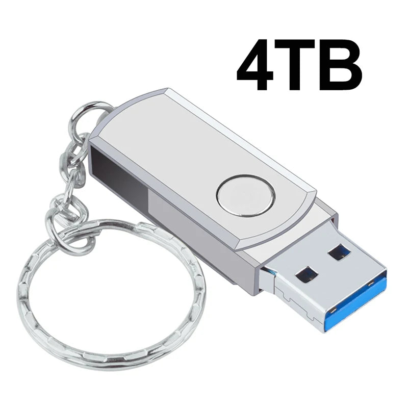 New Portable USB 3.0 Pendrive 2TB High Speed Pen Drive 16TB Metal Usb Flash Drive 4TB 8TB SSD Memoria USB Original Flash Stick
