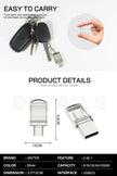 Original High Speed Type C USB Flash Drive 128GB Pendrive 64GB Mini U Disk Metal Memory Stick USB 3.0 Pen Drive