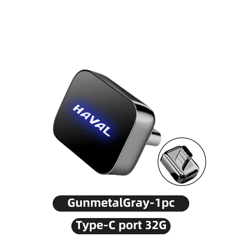 Car USB Flash Drive Portable Mini Short U Disk Pendrive Stable Fast For Great Wall Haval F7 H6 H2 H3 H5 H7 H8 H9 M4 F7X F7H H2S