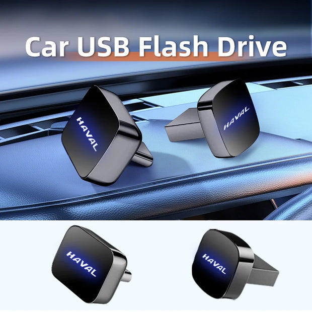 Car USB Flash Drive Portable Mini Short U Disk Pendrive Stable Fast For Great Wall Haval F7 H6 H2 H3 H5 H7 H8 H9 M4 F7X F7H H2S