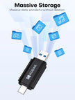 Kodak 2 IN 1 Type C USB Flash Drive OTG  USB 3.2 Pen Drive 128GB 64GB 32GB Pendrive Flash Drive