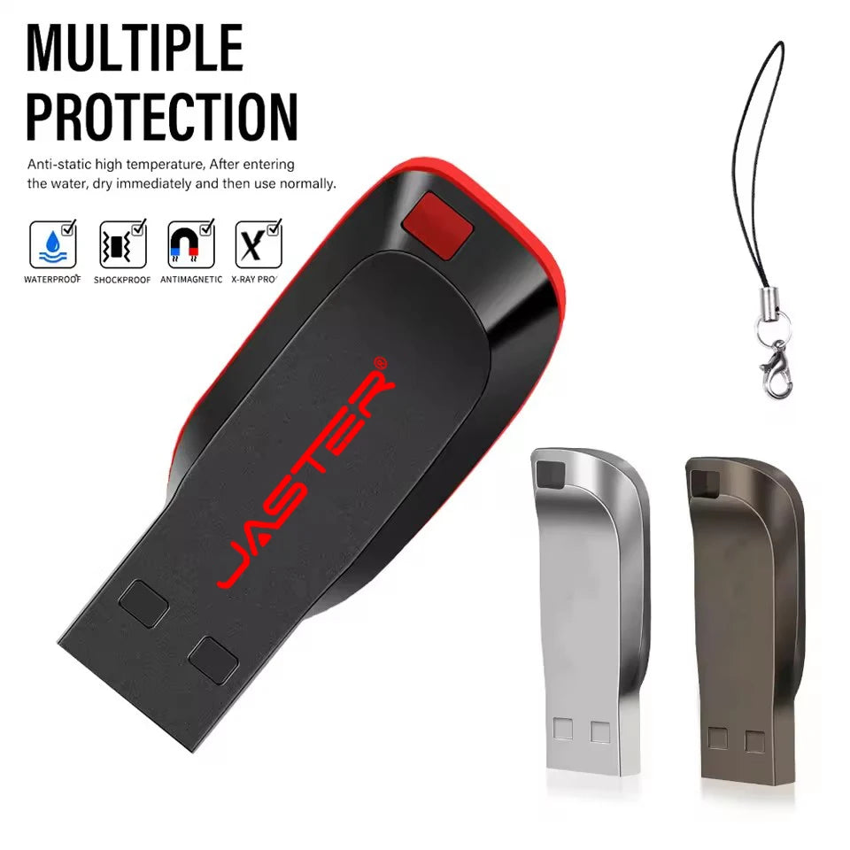 Original High-speed USB Flash Drive 128GB 64GB Pen Drive Memory Stick 32GB 4GB Usb Drive U Disk Mini Pendrive External Storage
