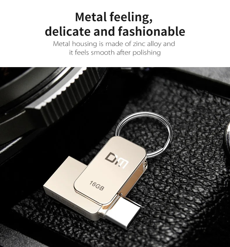DM PD059 32GB 64G USB-C Type-C OTG USB 3.0 Flash Drive Pen Drive Smart Phone Memory MINI Usb Stick