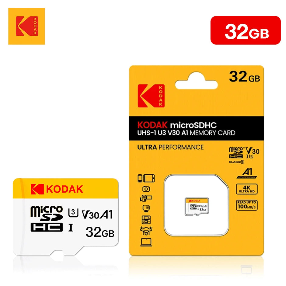 Kodak Original Driving recorder special memory card 64GB car TF small card high speed 32GB format car memory card 128GB