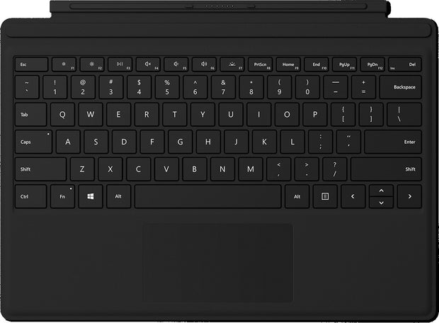 Original Microsoft Surface Pro Signature Keyboard for Surface Pro 3,4,5,6,7,7plus(QWERTY Nordic) Keyboard English/Arabic