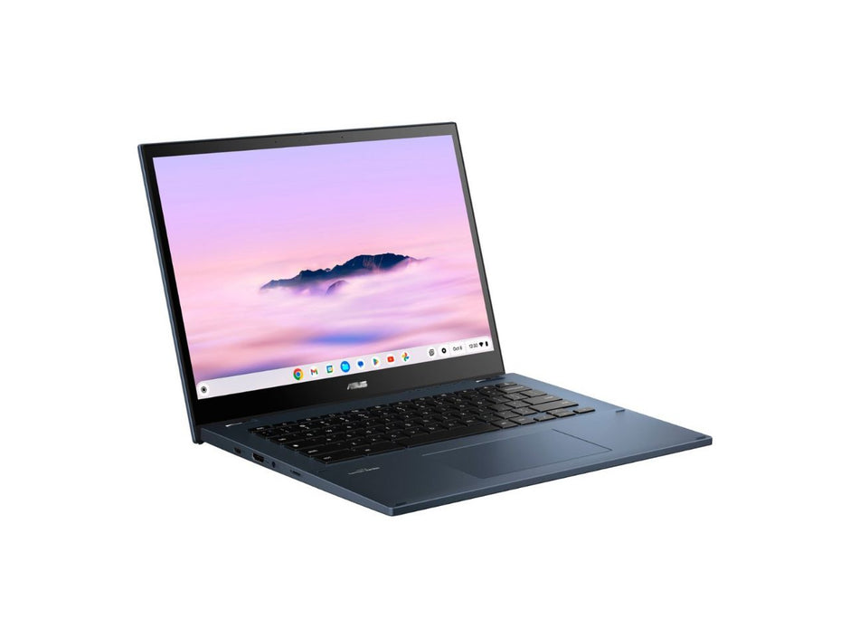 Asus Latest Chromebook Plus CM3401 14" 2-in-1 Laptop with Google AI - AMD Ryzen 3 7320C - 8GB Memory 128GB SSD Ponder Blue