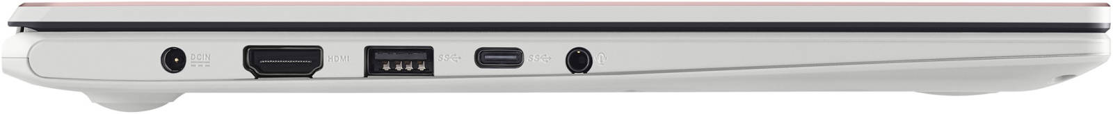 ASUS E410 Intel Celeron Laptop Ram 4GB Storage 256GB SSD 14-inch LED Display Keyboard Eng / Arabic Rose Gold