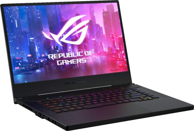 ASUS ROG ZEPHYRUS GU502GV Gaming Laptop Intel® Core™ i7-9750H 16GB Ram NVIDIA® GeForce RTX™ 2060 6GB GDDR6 VRAM 15.6-inch FHD Keyboard Eng Arabic etallic Black