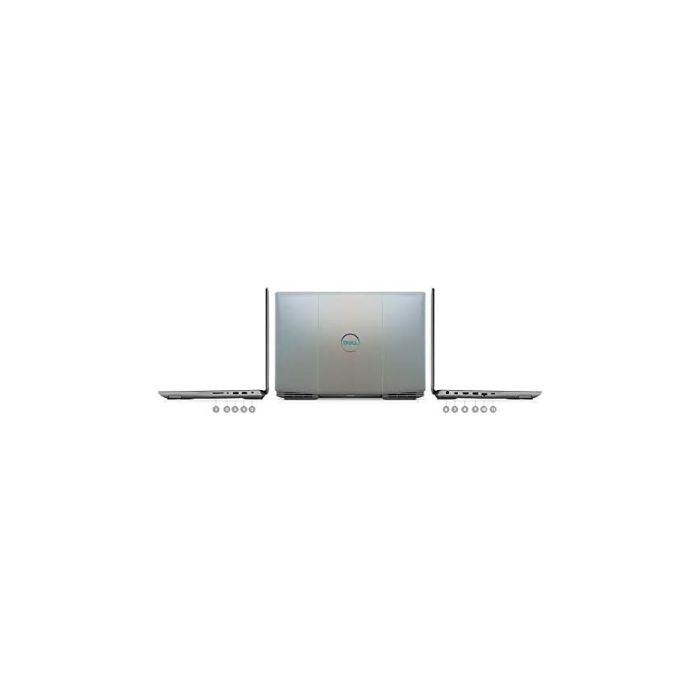 Dell G5 5505 Gaming Laptop FHD IPS High Performance Gaming Laptop Ryzen 5 4600H 6-core 16GB RAM - 512GB SSD Backlit Keyboard 6GB Graphics AMD Radeon RX 5600M Keyboard Eng Arabic Silver