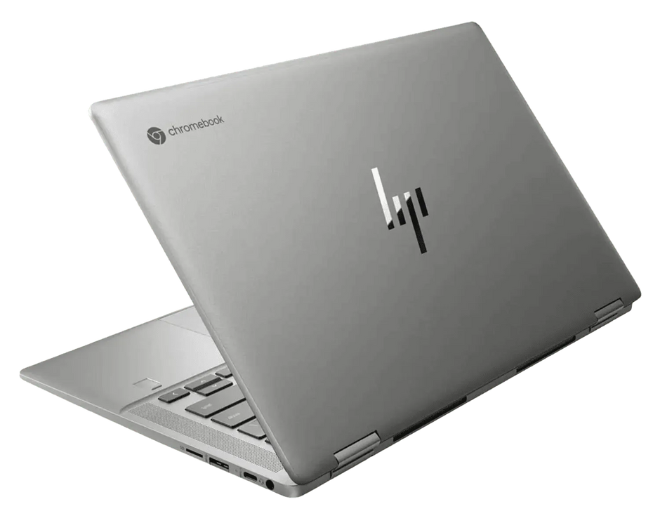 Latest HP x360 2-in-1 14-inch FHD Touchscreen Chromebook 10th Gen. Intel i3-10110U, 8GB RAM, 64GB eMMC B&O Audio WiFi 6 Backlit Keyboard Fingerprint Reader Mineral Grey
