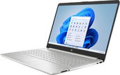 HP 15-dy5033dx 15.6 Inch Laptop 12th Gen Intel Core i3-1215u 8GB Memory 256GB SSD Keyboard English / Arabic Silver