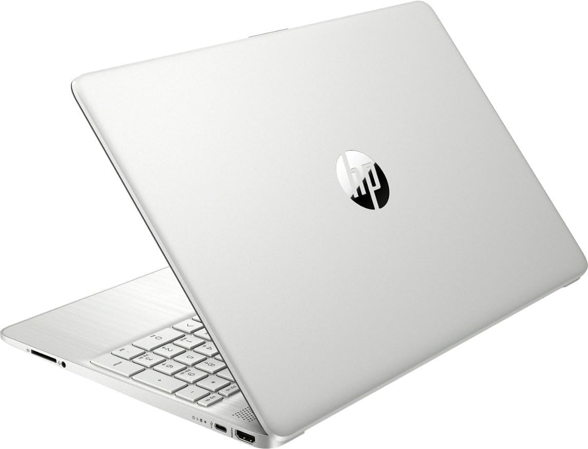 HP 15-dy5033dx 15.6 Inch Laptop 12th Gen Intel Core i3-1215u 8GB Memory 256GB SSD Keyboard English / Arabic Silver