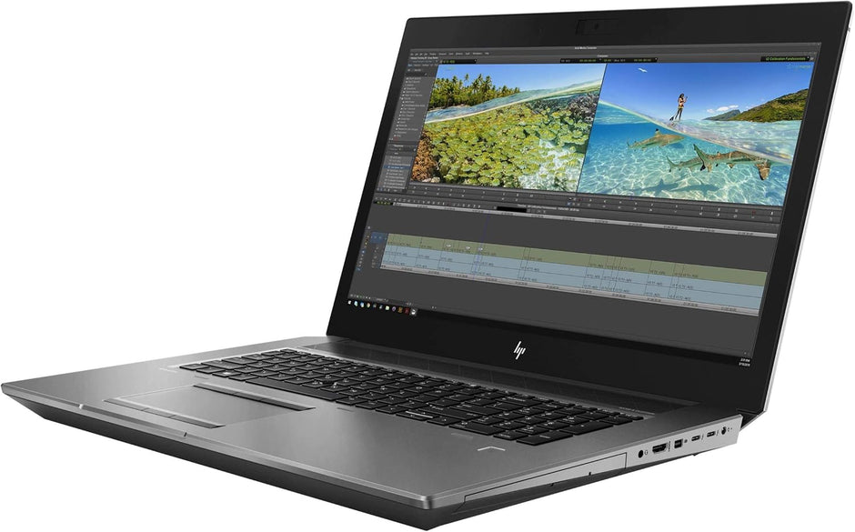 HP Zbook 17 G6 Mobile Workstation Laptop 17 Inch Display Intel Core i7 Processor 9th Generation  16GB RAM NVIDIA Quadro T1000 4GB GDDR5 VRAM Keyboard English Arabic Grey