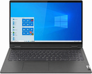 Renewed Lenovo IdeaPad Flex 5 laptop with open screen and full keyboard