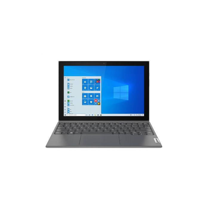 2023 Lenovo IdeaPad Duet 3 10IGL5 Pentium Silver N5030 8GB Memory 128 GB eMMC SSD UHD Graphics 605 10.3" 2-in-1 Detachable Touch Screen Laptop Windows 11 Keyboard Eng / Arabic Graphite Gray