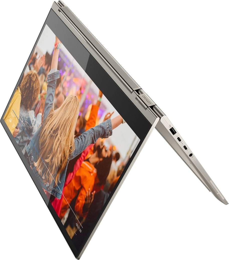 Lenovo Yoga C930 2-in-1 Laptop Premium 13.9 FHD IPS Touchscreen 4 Core i7-8550U 16GB DDR4  Keyboard English Arabic Gold