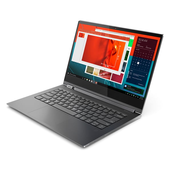 Lenovo Yoga C930 2-in-1 Laptop Premium 13.9 FHD IPS Touchscreen 4 Core i7-8550U 12GB DDR4 512GB PCIe SSD Audio Backlit KB Win Ink Active Pen Thunderbolt Fingerprint Keyboard English / Arabic