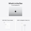 Apple MacBook Pro with USB-C power adapter and MagSafe 3 cable