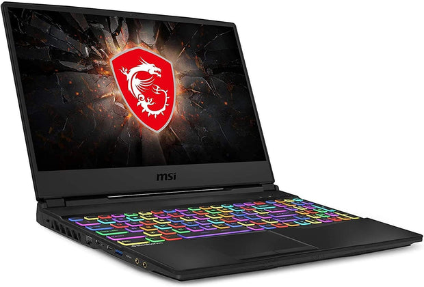 MSI GL65 Leopard 10SFK 15.6" FHD 144Hz 3ms Thin Bezel Gaming Laptop i7-10750H 8GB Graphics RTX 2070 16GB Keyboard Eng Arabic