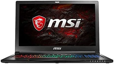 MSI GS63 7RD Gaming Laptop i7-7700HQ 15.6" FHD Ram 16GB 6GB GTX 1060 Keyboard Eng Arabic