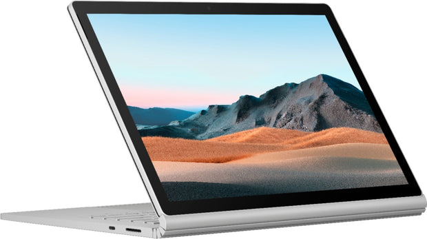 Microsoft Surface Book 2 Intel Core i7-8th Gen Laptop 16GB Ram 512GB SSD 2GB Graphics GTX 1050 13.5" Detachable Touch Screen  Keyboard Eng / Arabic Silver